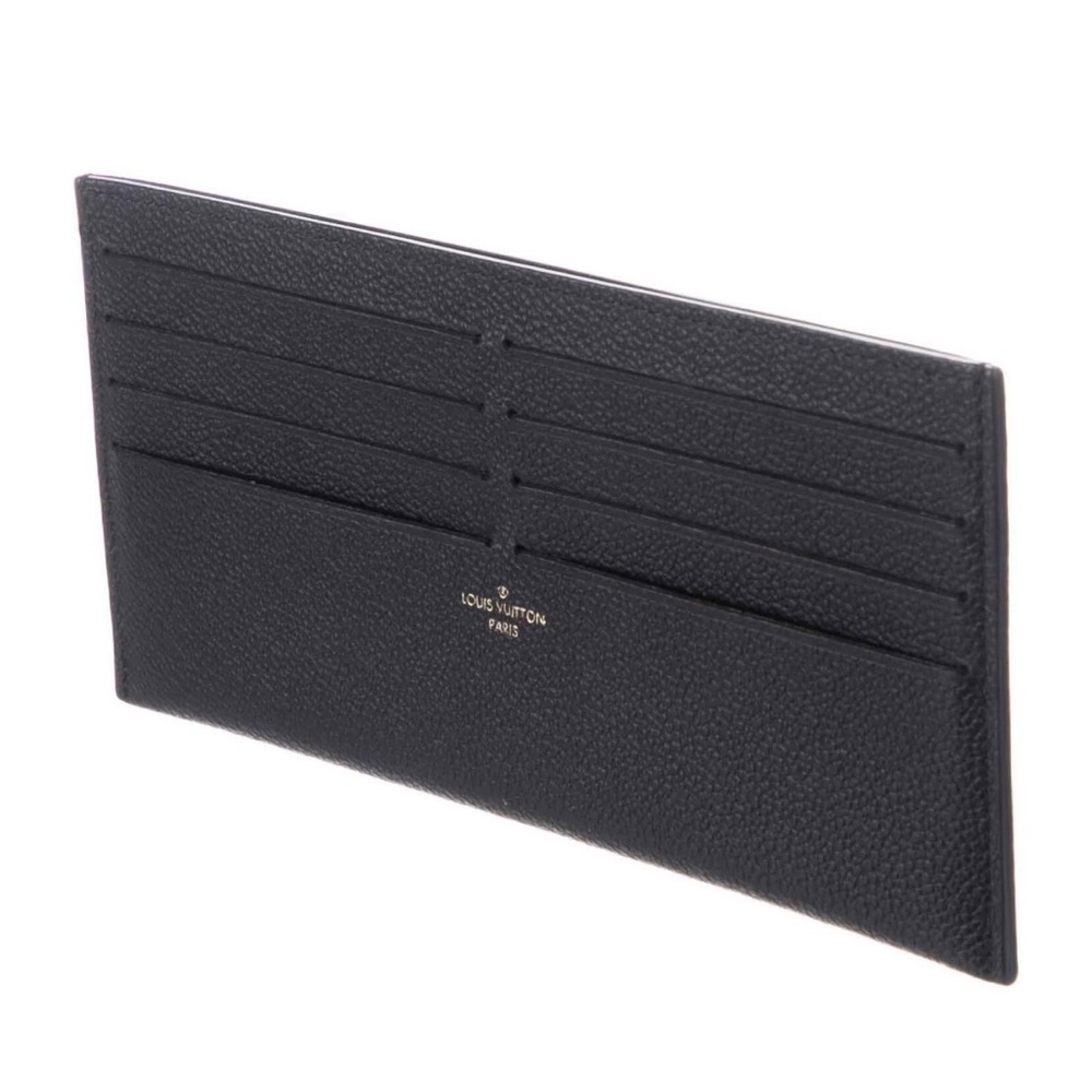LOUIS VUITTON Pochette Felicie insert black wallet/card holder, NEW